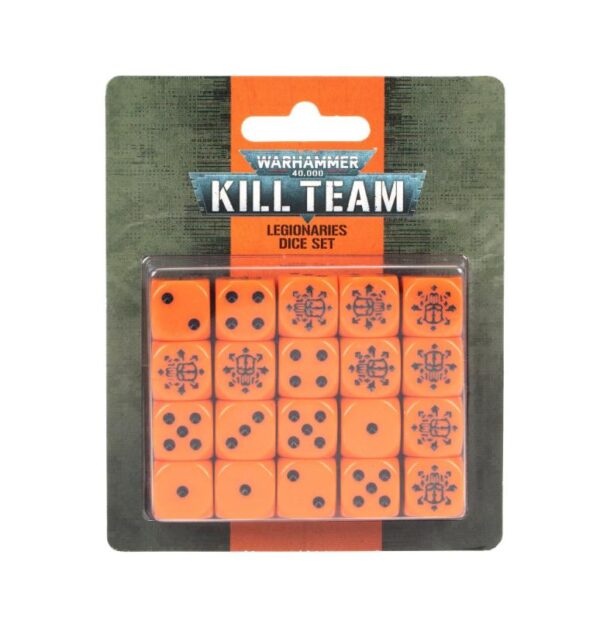 Games Workshop Kill Team   Kill Team Chaos Space Marines Legionaries Dice - 99220102018 - 5011921166152