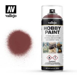 Vallejo    AV Spray Primer: Fantasy Color - Gory Red 400ml - VAL28029 - 8429551280297