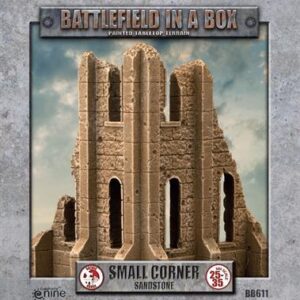 Gale Force Nine    Gothic Battlefields - Small Corner - Sandstone - BB611 - 9420020248908