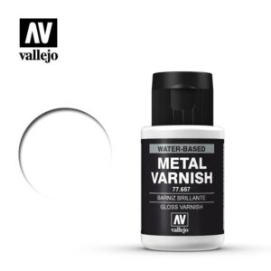 Vallejo    Metal Color - Gloss Metal Varnish 32ml - VAL77657 - 8429551776578