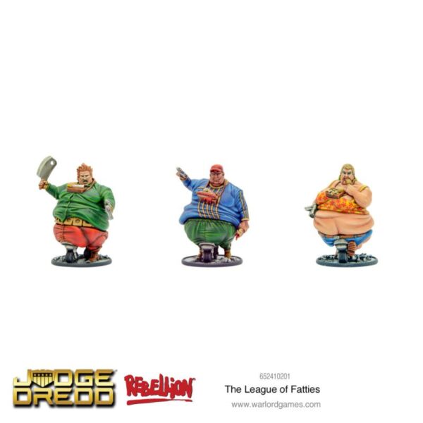 Warlord Games Judge Dredd   Judge Dredd: The League of Fatties - 652410201 - 5060572503342