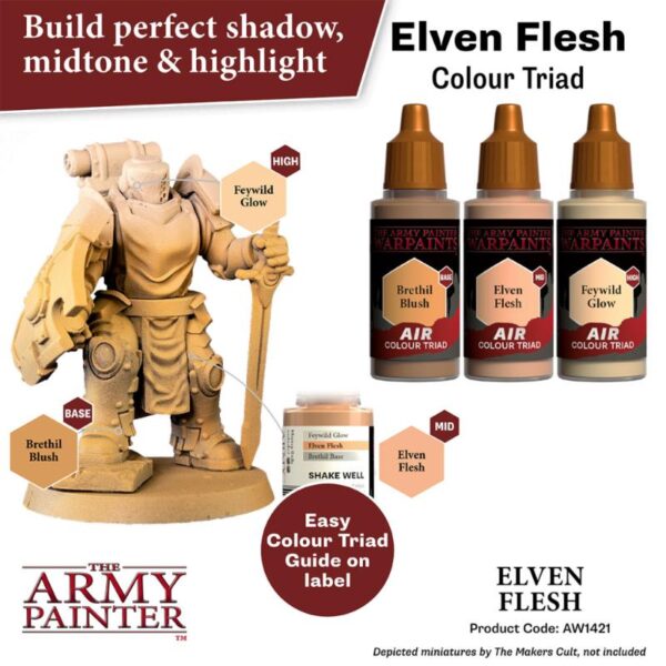 The Army Painter    Warpaint Air: Elven Flesh - APAW1421 - 5713799142183