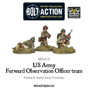 Warlord Games Bolt Action   US Forward Observer Officers (FOO) - WGB-AI-31 - 5060200844847