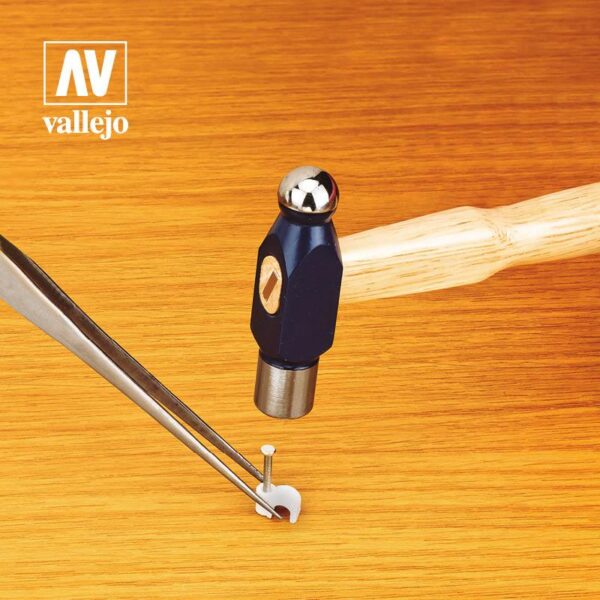 Vallejo    AV Vallejo Tools - Straight Tip S/Steel Tweezers 175mm - VALT12008 - 8429551930529