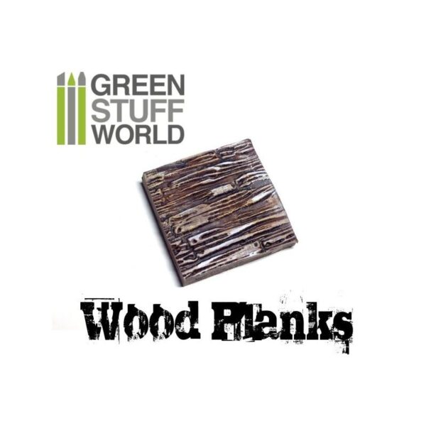 Green Stuff World    Rolling Pin WOOD PLANKS - 8436554362264ES - 8436554362264