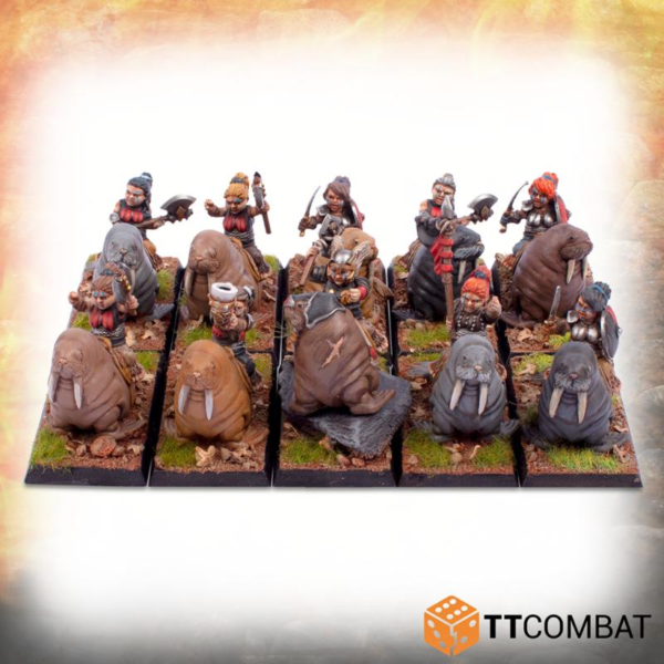 TTCombat    Shield Maiden Walrus Rider Warriors - TTFHR-HSM-003 - 5060570138942