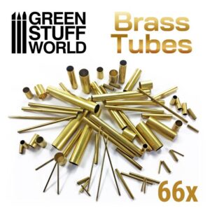 Green Stuff World    Brass Tubes Assortment - 8436574509144ES - 8436574509144