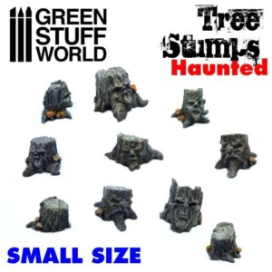 Green Stuff World    Small Haunted Tree Stumps - 8436574500455ES - 8436574500455