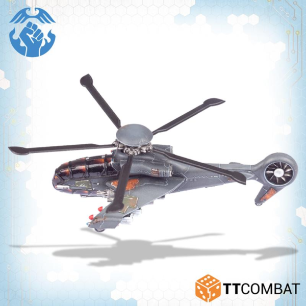 TTCombat Dropzone Commander   Cyclone Attack Copters - TTDZR-RES-016 - 5060880911273
