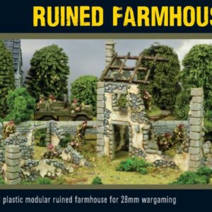 Warlord Games Bolt Action | Pike & Shotte | Black Powder   Ruined Farmhouse - 802010004 - 5060572500006