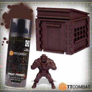 TTCombat    Laser Cut Brown Spray Paint - TTHS-023 - 5060850179665