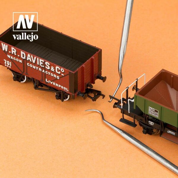 Vallejo    AV Vallejo Tools - Set of 3 Stainless Steel Probes - VALT02001 - 8429551930079