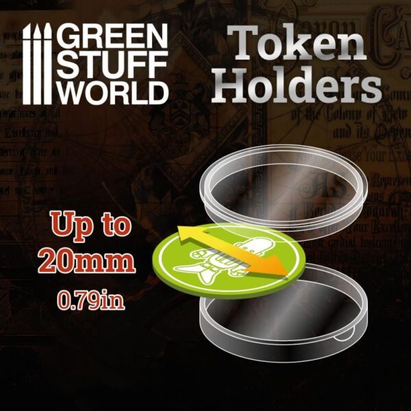 Green Stuff World    Token Holders 20mm - 8435646500898ES - 8435646500898