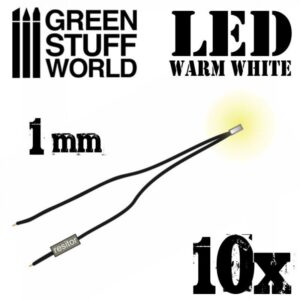 Green Stuff World    LED Lights Warm White - 1mm - 8436554363827ES - 8436554363827