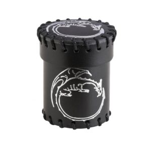 Q-Workshop    Dragon Black Leather Dice Cup - CDRA101 - 5907699490721
