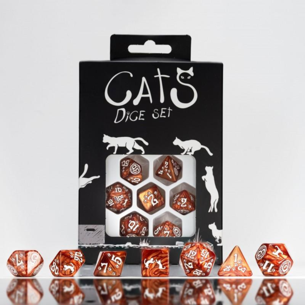 Q-Workshop    Cats Dice Set: Muffin - SCAT72 -