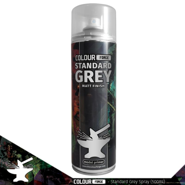 The Colour Forge    Colour Forge Spray: Standard Grey  (500ml) - TCF-SPR-003 - 5060843100942