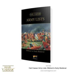 Warlord Games Hail Caesar   Hail Caesar Army Lists: Biblical to Early Medieval - 101010003 - 9781911281603