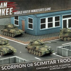 Battlefront Team Yankee   Scorpion or Scimitar Troop (Plastic) - TBBX03 - 9420020231740