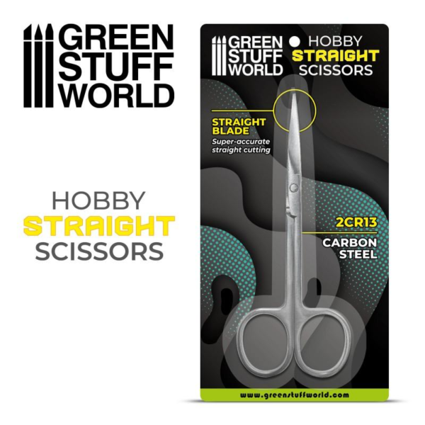 Green Stuff World    Hobby Scissors - Straight Tip - 8435646503684ES - 8435646503684
