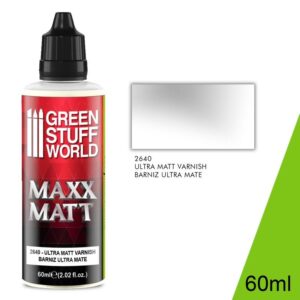 Green Stuff World    Maxx Matt Varnish 60ml - Ultramatt - 8436574509991ES - 8436574509991
