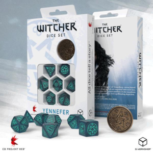 Q-Workshop    The Witcher Dice Set: Yennefer - Sorceress Supreme - SWYE3W - 5907699496075