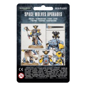 Games Workshop Warhammer 40,000   Space Wolves Upgrade Pack - 99070101064 - 5011921149087