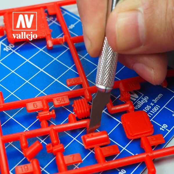 Vallejo    AV Vallejo Tools - 5 Assorted Blades for Knife No. 1 - VALT06010 - 8429551930383
