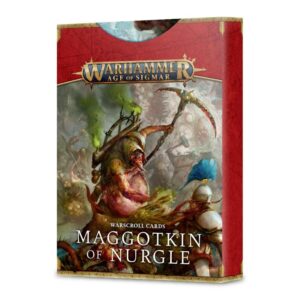 Games Workshop Age of Sigmar   Warscroll Cards: Maggotkin of Nurgle - 60050201003 - 5011921158713