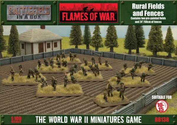 Gale Force Nine    Flames of War: Rural Fields and Fences - BB138 - 9420020219403