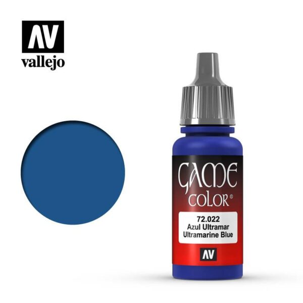 Vallejo    Game Color: Ultramarine Blue - VAL72022 - 8429551720229
