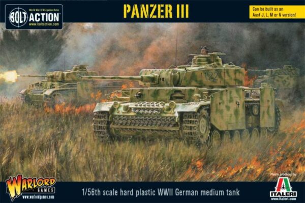 Warlord Games Bolt Action   Panzer III - 402012004 - 5060200846032