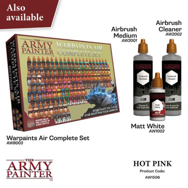 The Army Painter    Warpaint Air: Hot Pink - APAW1506 - 5713799150683