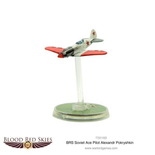 Warlord Games Blood Red Skies   Soviet Ace Pilot: Alexandr Pokryshkin - 772211022 - 5060572503250