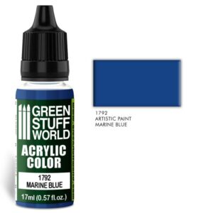 Green Stuff World    Acrylic Color MARINE BLUE - 8436574501513ES - 8436574501513