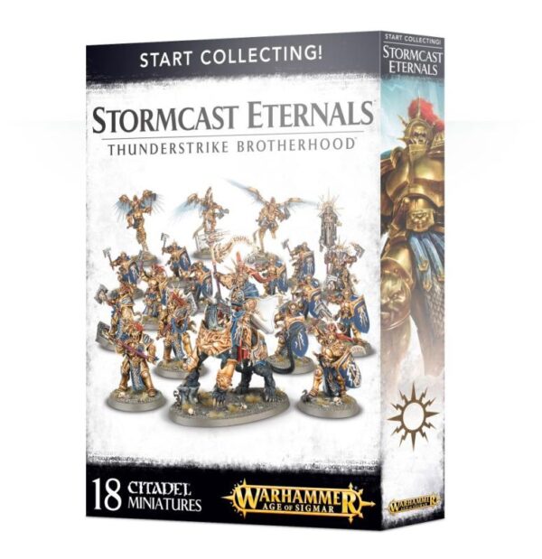 Games Workshop Age of Sigmar   Start Collecting! Stormcast Eternals Thunderstrike Brotherhood - 99120218017 - 5011921079971