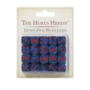 Games Workshop (Direct) The Horus Heresy   Legion Dice – Night Lords - 99223099008 - 5011921136186