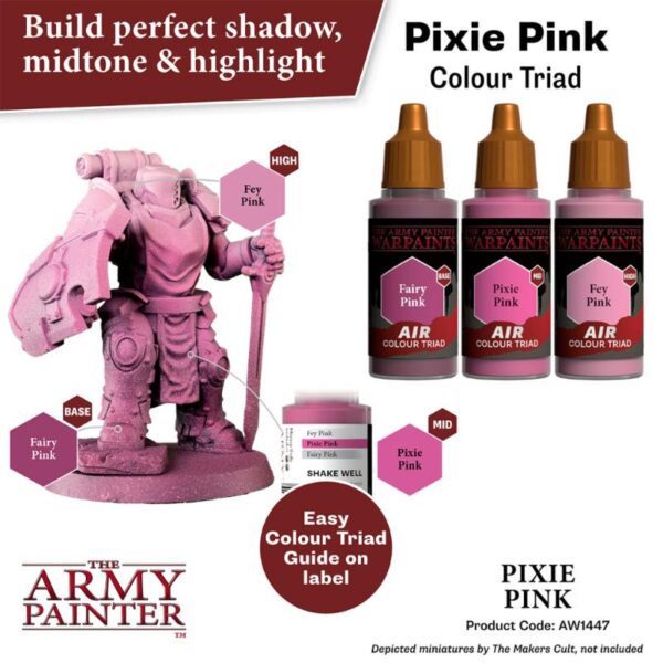 The Army Painter    Warpaint Air: Pixie Pink - APAW1447 - 5713799144781