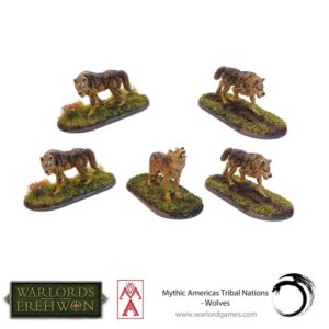 Warlord Games Warlords of Erehwon   Warlord of Erehwon: Wolves - 723014001 - 5060572508781