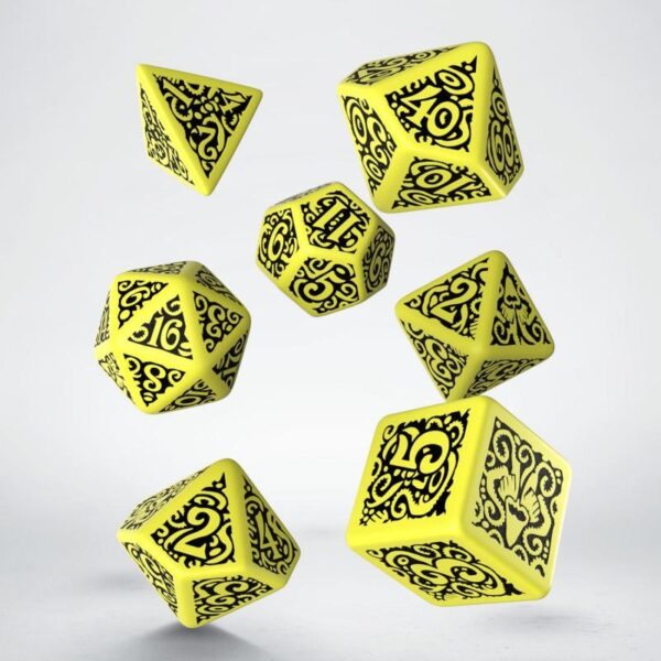 Q-Workshop    Call of Cthulhu The Outer Gods Hastur Dice Set (7) - SCTS58 - 5907699493609
