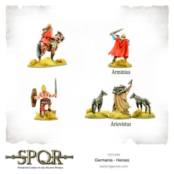 Warlord Games SPQR   SPQR: Germania Heroes - 152214008 - 5060572505278