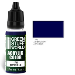 Green Stuff World    Acrylic Color ABYSS BLUE - 8436574501506ES - 8436574501506