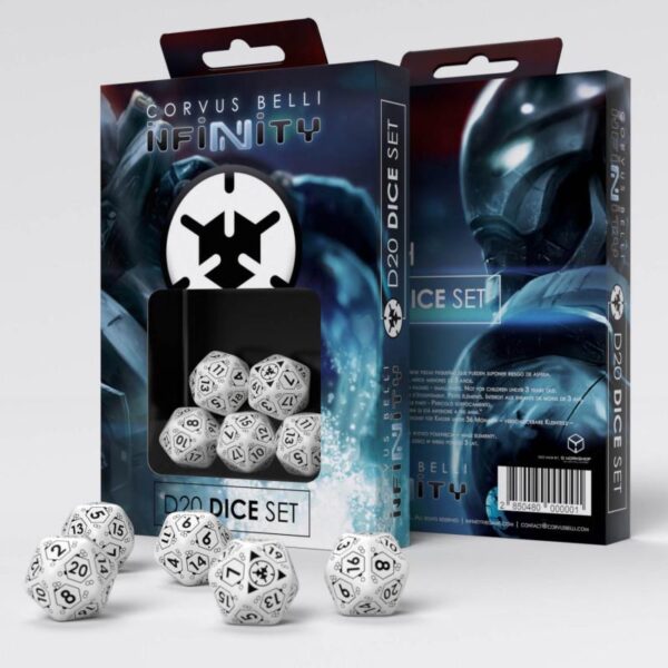 Q-Workshop Infinity   Aleph D20 Dice Set - 285048 - 2850480000001