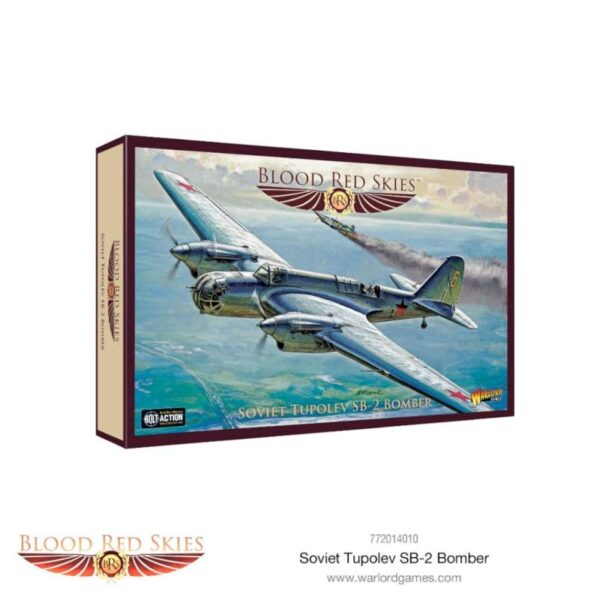 Warlord Games Blood Red Skies   Blood Red Skies: Soviet Tupolev ANT-40 (SB-2) Bomber - 772014010 - 5060393709800