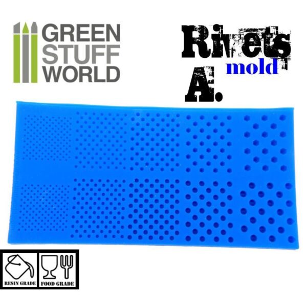 Green Stuff World    Silicone molds - RIVETs - 8436554364206ES - 8436554364206