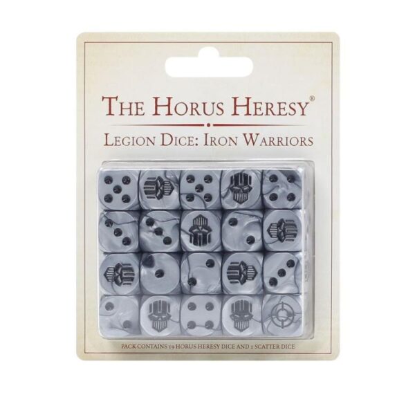 Games Workshop (Direct) The Horus Heresy   Legion Dice – Iron Warriors - 99223099004 - 5011921136148