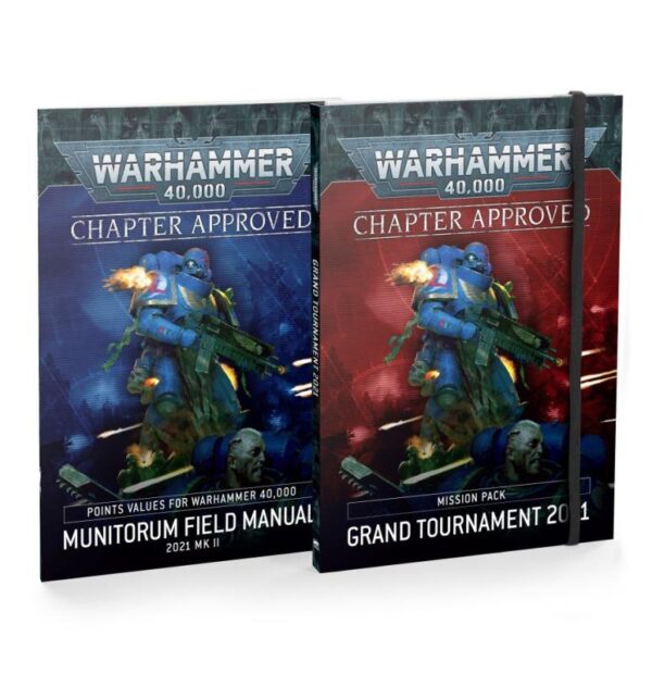 Games Workshop Warhammer 40,000   Chapter Approved: Grand Tournament 2021 Mission Pack and Munitorum Field Manual MKII - 60040199129 - 9781839065248