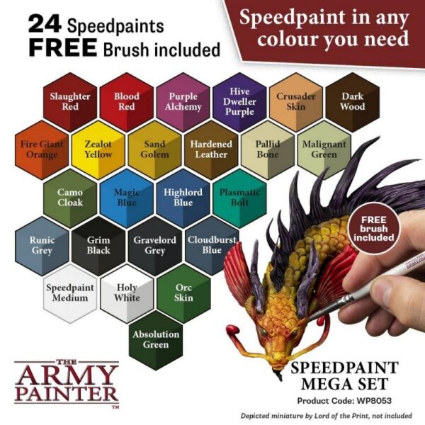 The Army Painter    Speedpaint Mega Set - APWP8053 - 5713799805309