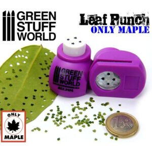 Green Stuff World    Miniature Leaf Punch MEDIUM PURPLE - 8436554364169ES - 8436554364169