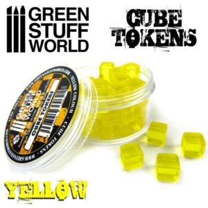 Green Stuff World    Yellow Cube tokens - 8436554369621ES - 8436554369621